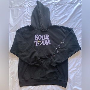 Olivia Rodrigo Sour Tour Black Hoodie